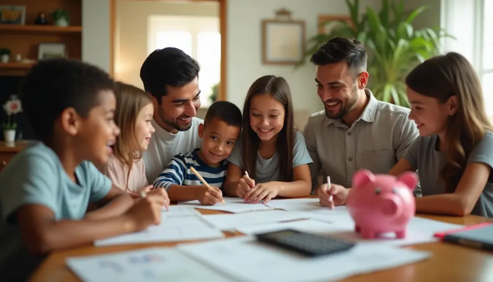 Sparen als Familie: Die besten Tipps für gemeinsame Haushaltskassen
